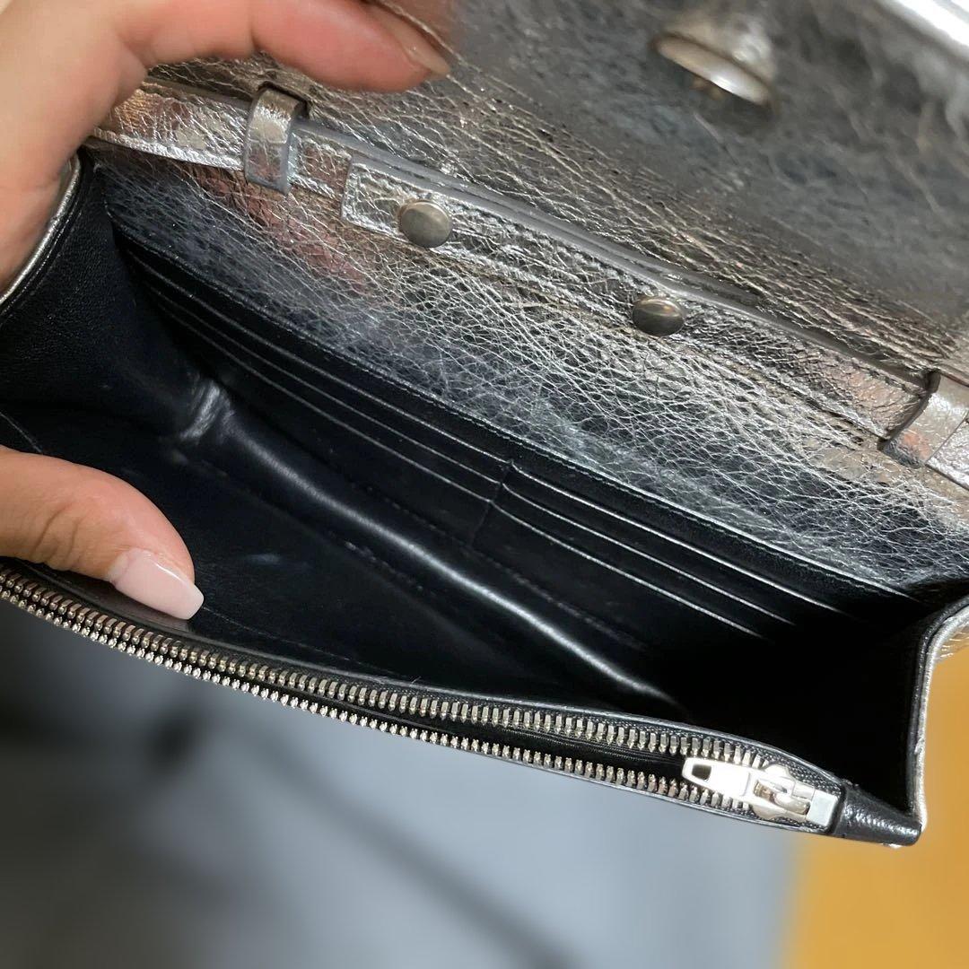 最終値下げ　バレンシアガ　チェーンウォレット