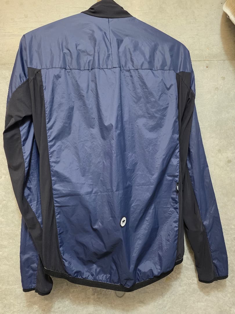 ASSOS ミレGT ウィンドジャケットC2　Mサイズ ネイビー