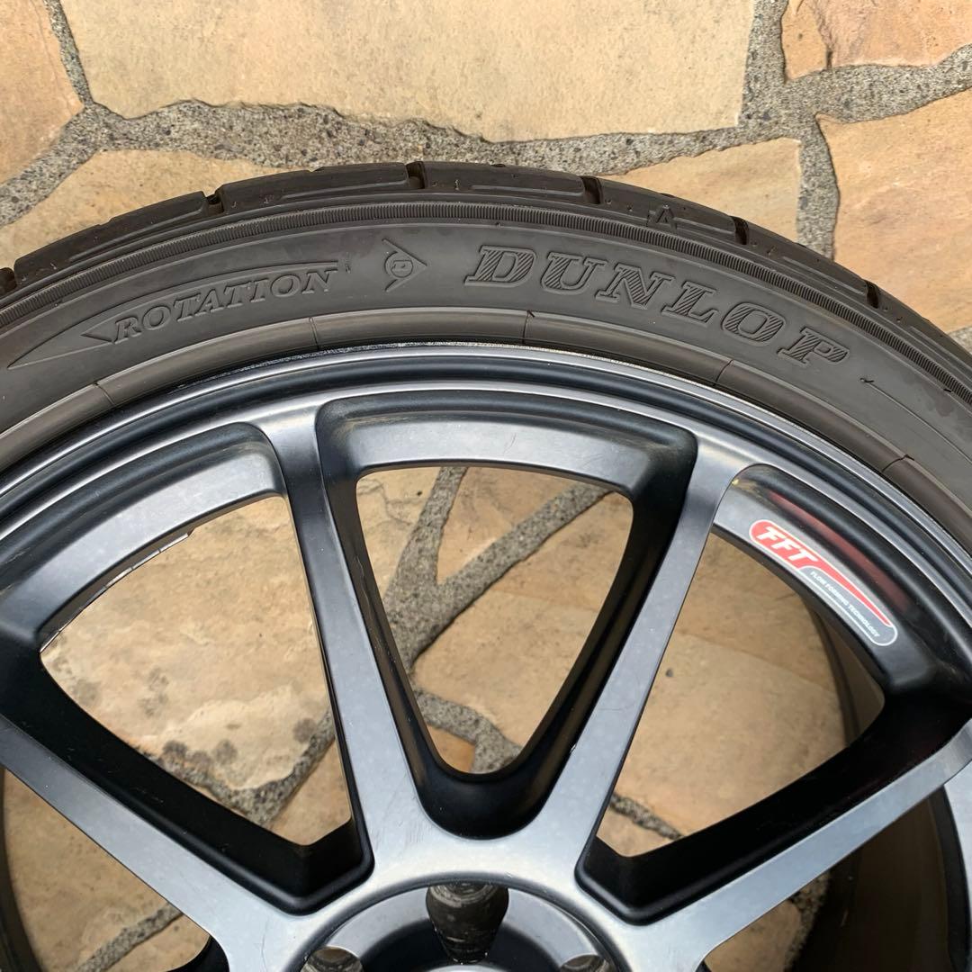 SSR GTV02 1875+48 5/100・ダンロップDZ102 4本セット