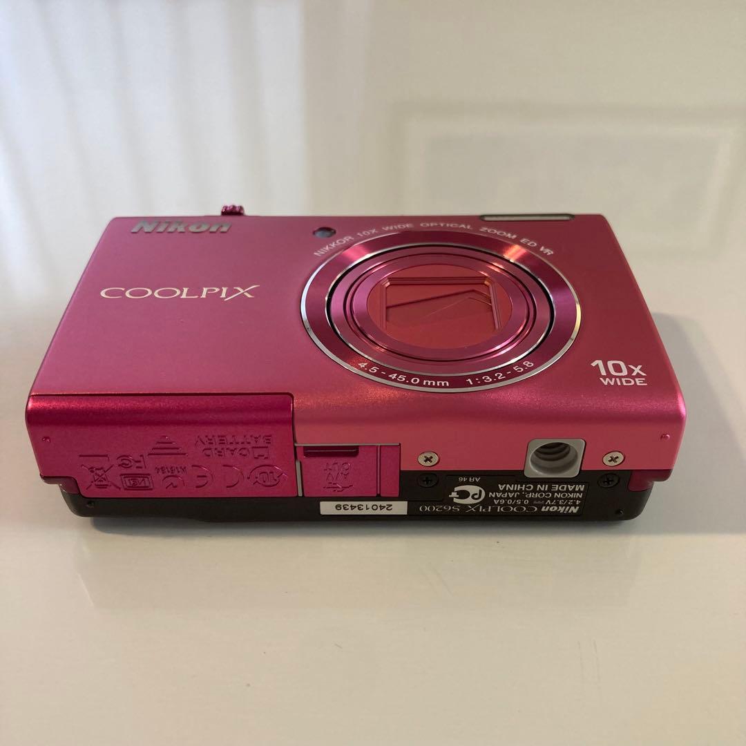 Nikon COOLPIX S6200 チェリーピンク