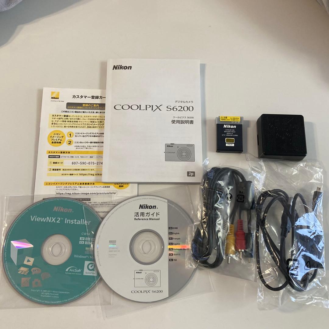 Nikon COOLPIX S6200 チェリーピンク