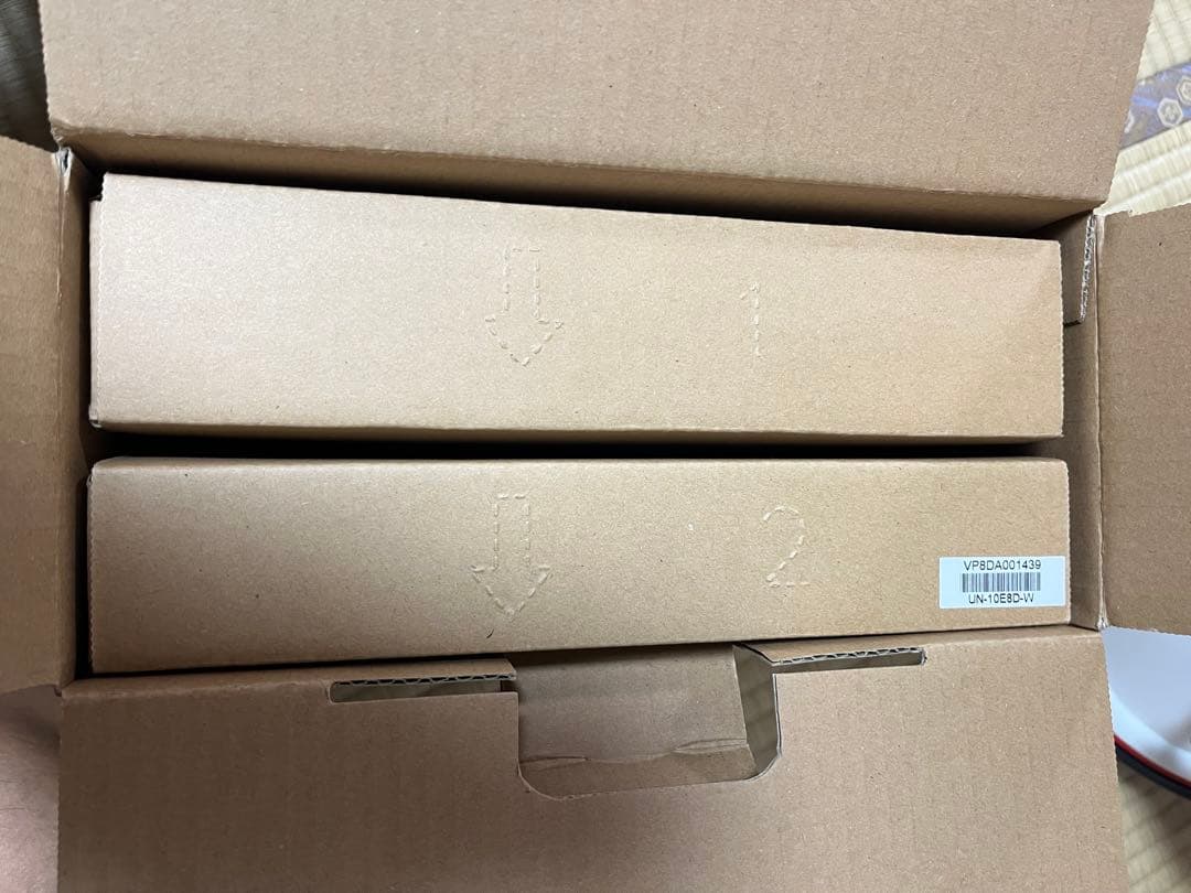 Panasonic プライベート・ビエラ UN-10E8-W 1回のみ使用美品。