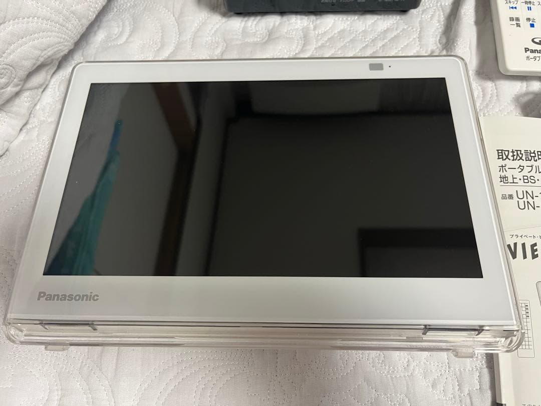 Panasonic プライベート・ビエラ UN-10E8-W 1回のみ使用美品。