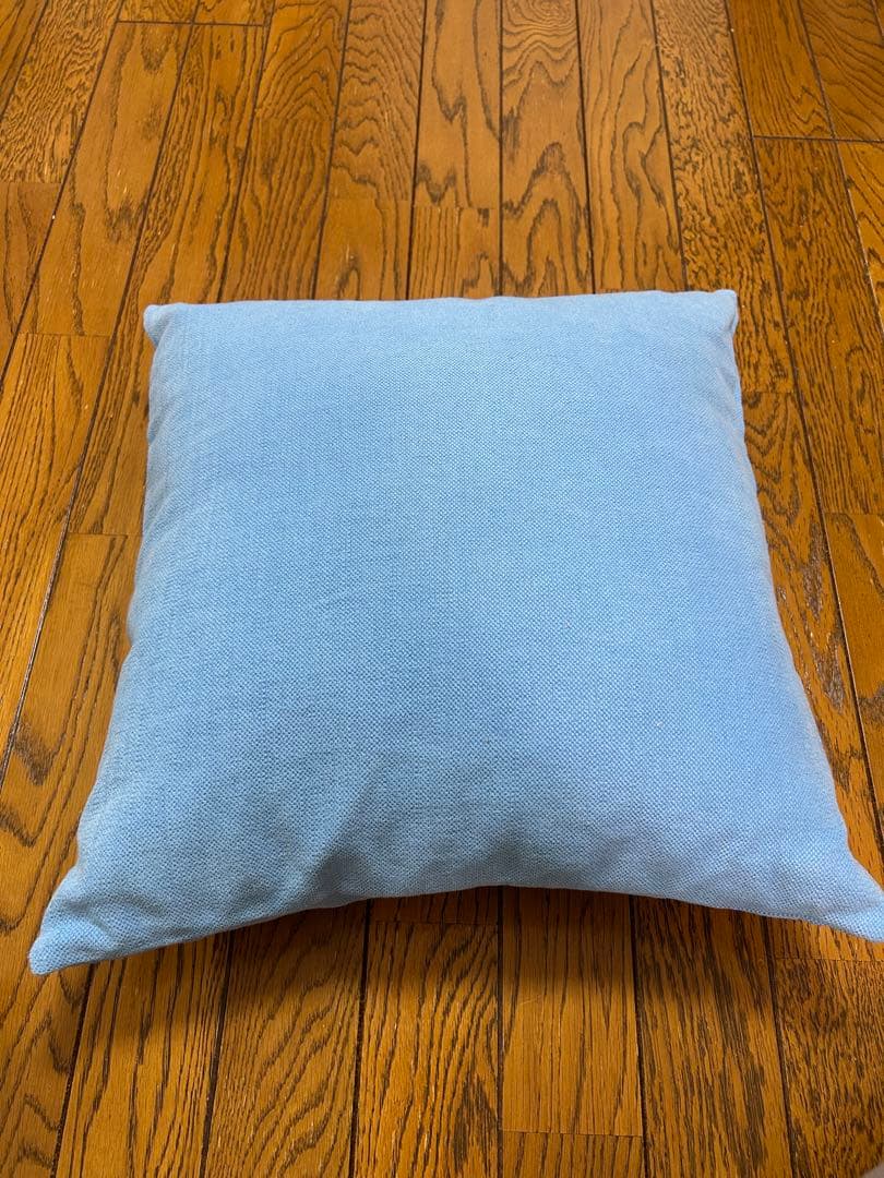 美品　エーフラット　中綿つき　PUブラウン　CLウォーターブルー