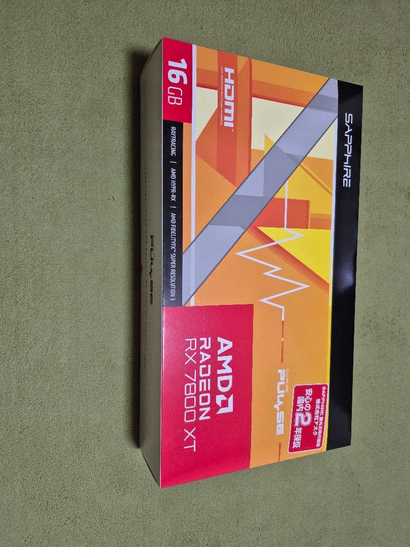 グラフィックボード・グラボ・ビデオカード SAPPHIRE PULSE Radeon RX7800XT