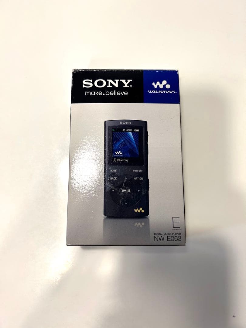美品　ソニー　デジタルミュージックプレイヤー　NW-E063 4GB 動作確認済