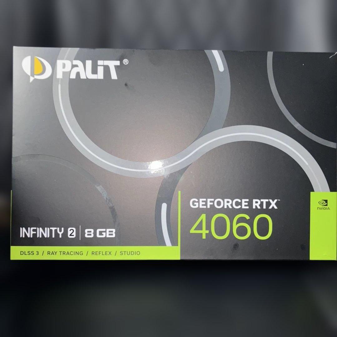 グラフィックボード・グラボ・ビデオカード Palit GeForce RTX 4060 8GB