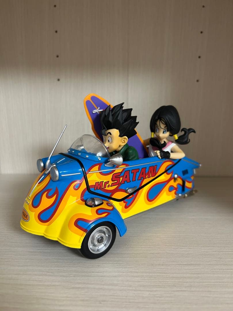 ドラゴンボール 悟飯 ビーデル バイク フィギュア