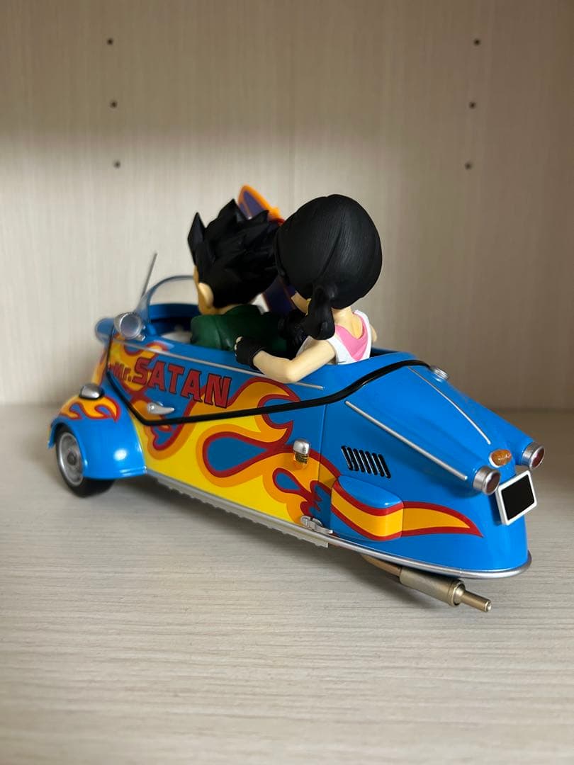 ドラゴンボール 悟飯 ビーデル バイク フィギュア