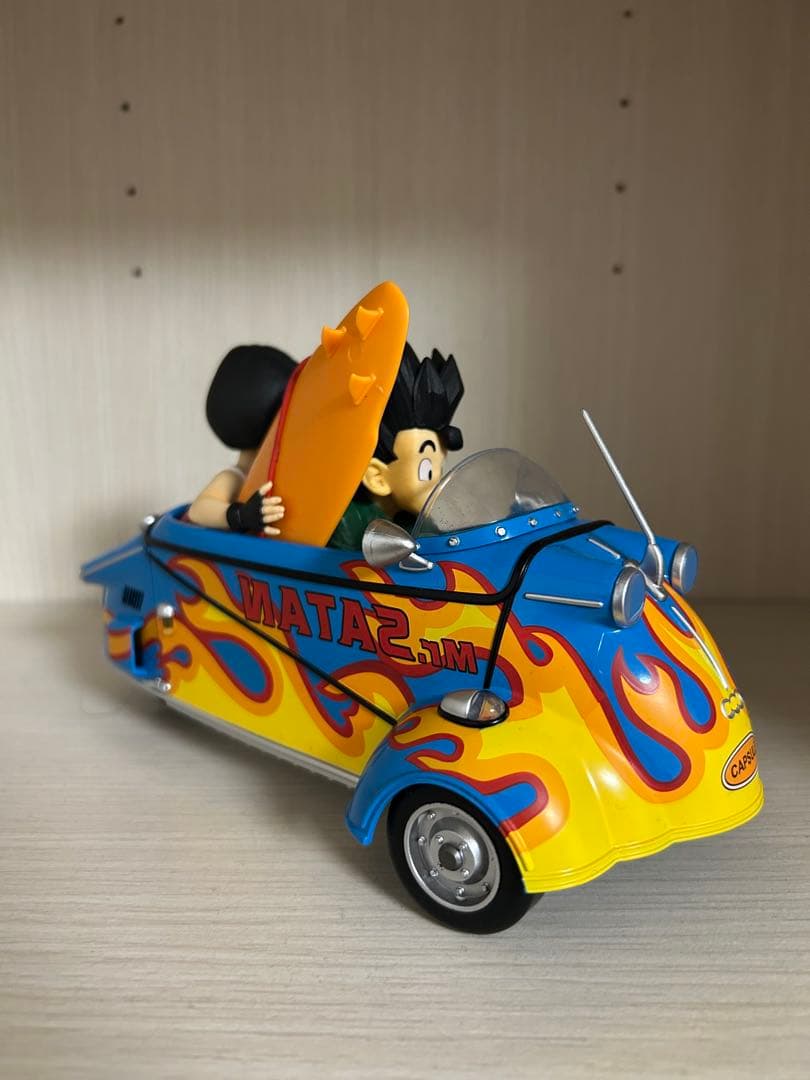 ドラゴンボール 悟飯 ビーデル バイク フィギュア