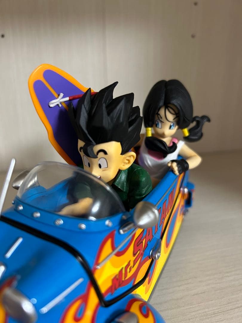 ドラゴンボール 悟飯 ビーデル バイク フィギュア