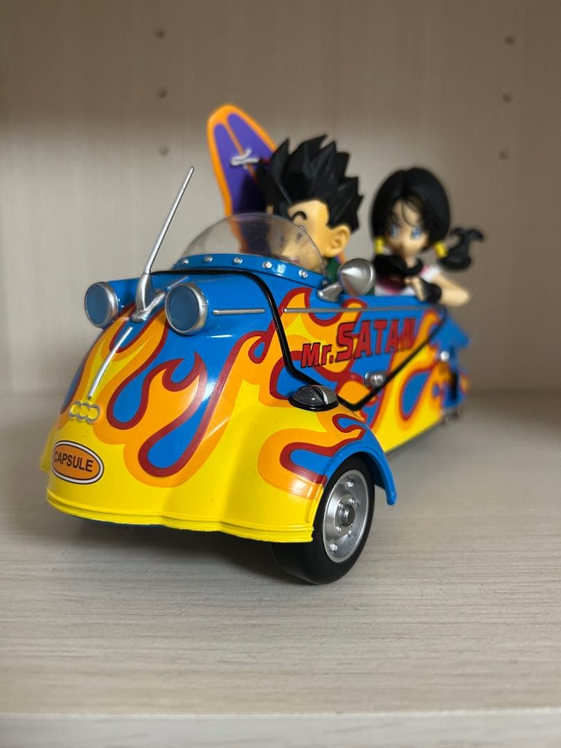 ドラゴンボール 悟飯 ビーデル バイク フィギュア