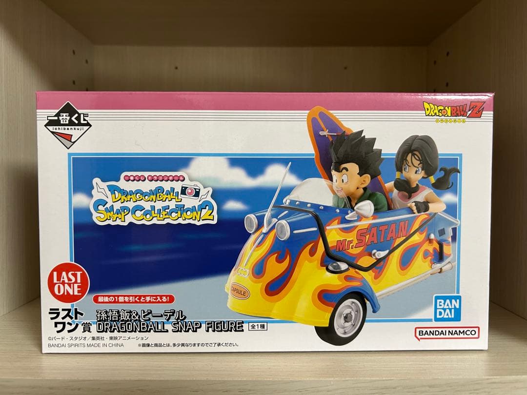 ドラゴンボール 悟飯 ビーデル バイク フィギュア