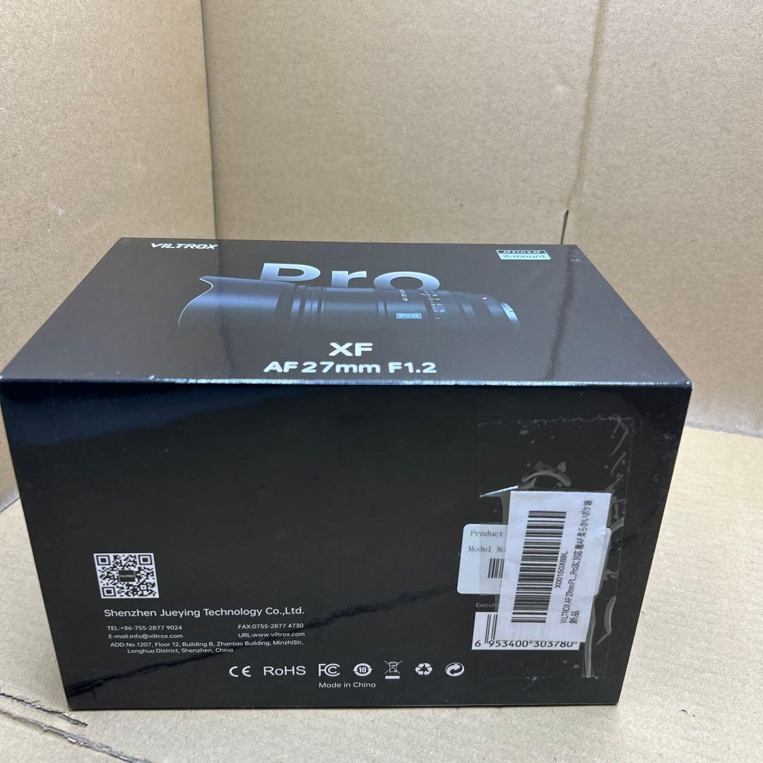 新品　VILTROX AF 27mm F1.2 Pro XF Xマウント