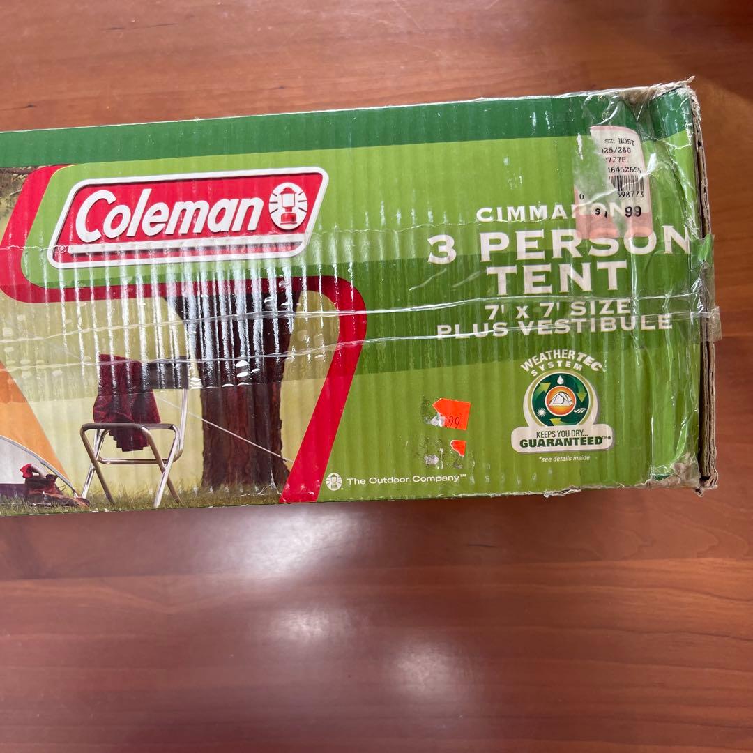 ★新品未使用★USAビンテージ コールマン Coleman 3人用テント★