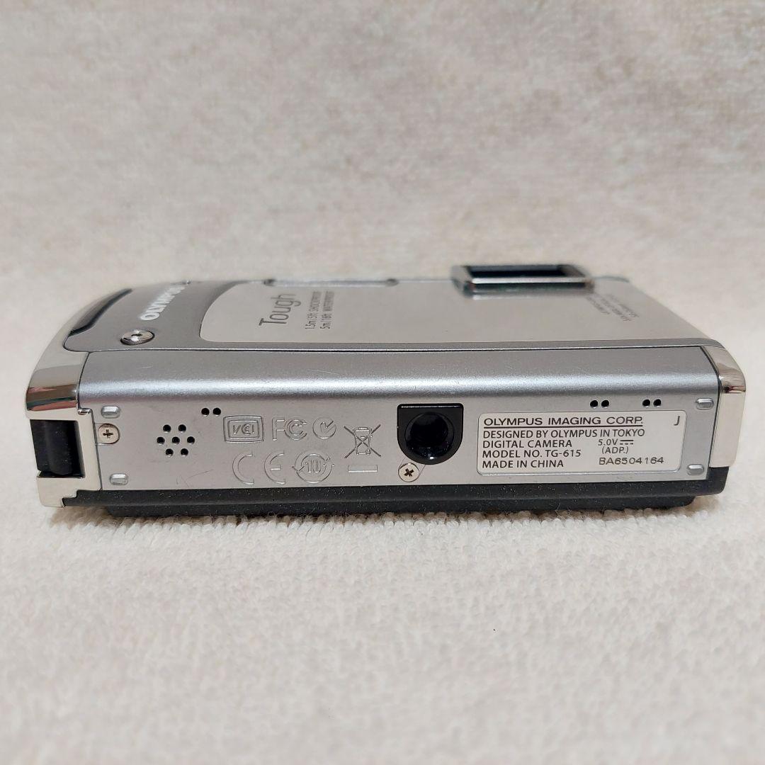 OLYMPUS コンパクトデジタルカメラ Tough TG-615 シルバー