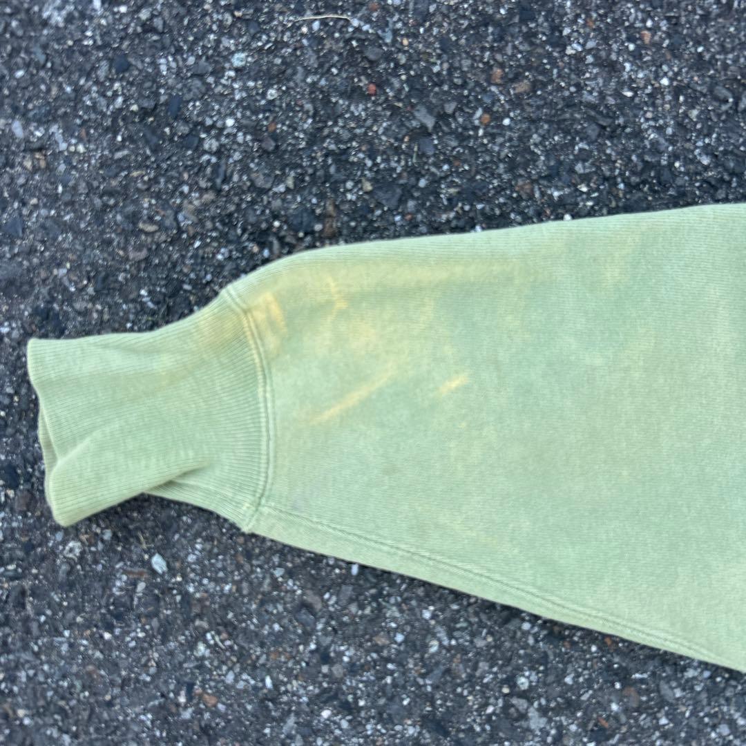 90s champion リバースウィーブ　USA製 レアカラー　ピスタチオ