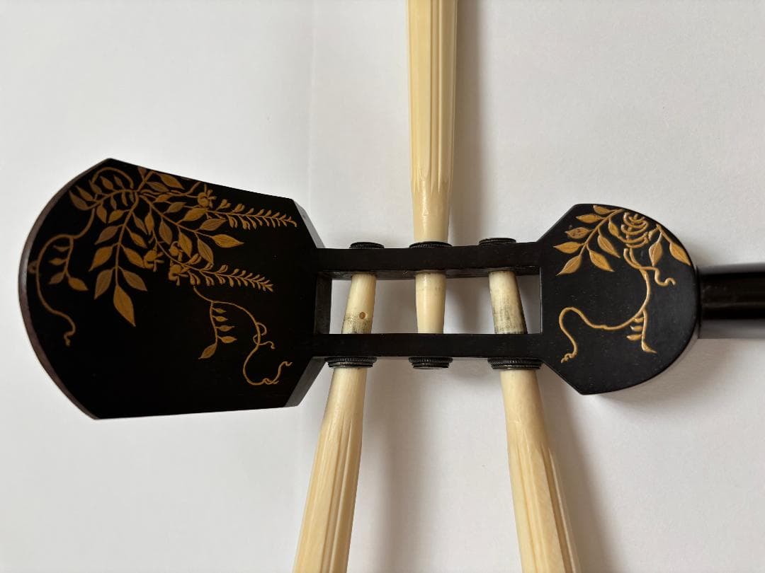 蒔絵細棹三味線