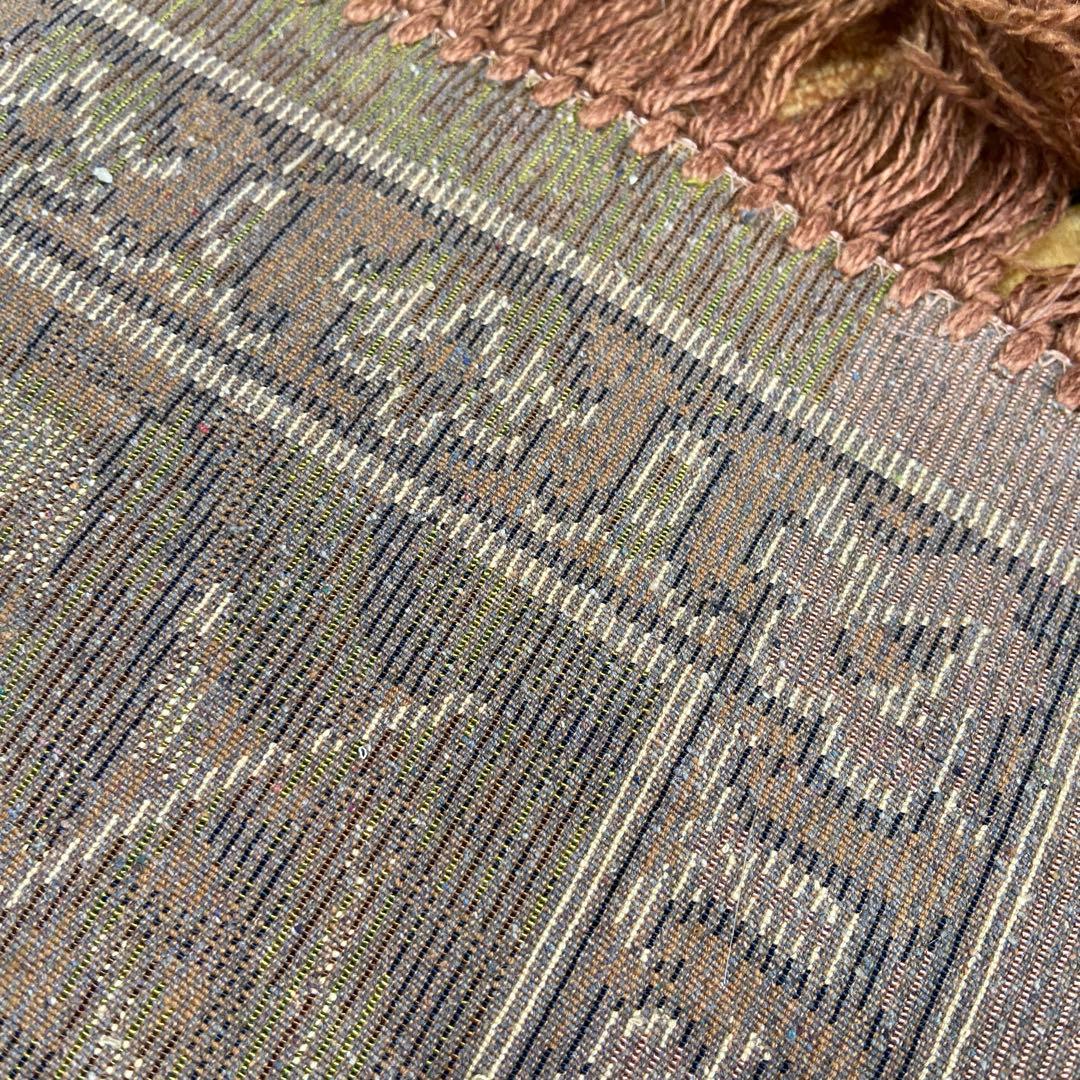 ヴィンテージ　中東　アラビア　壁掛けタペストリー　ラグ