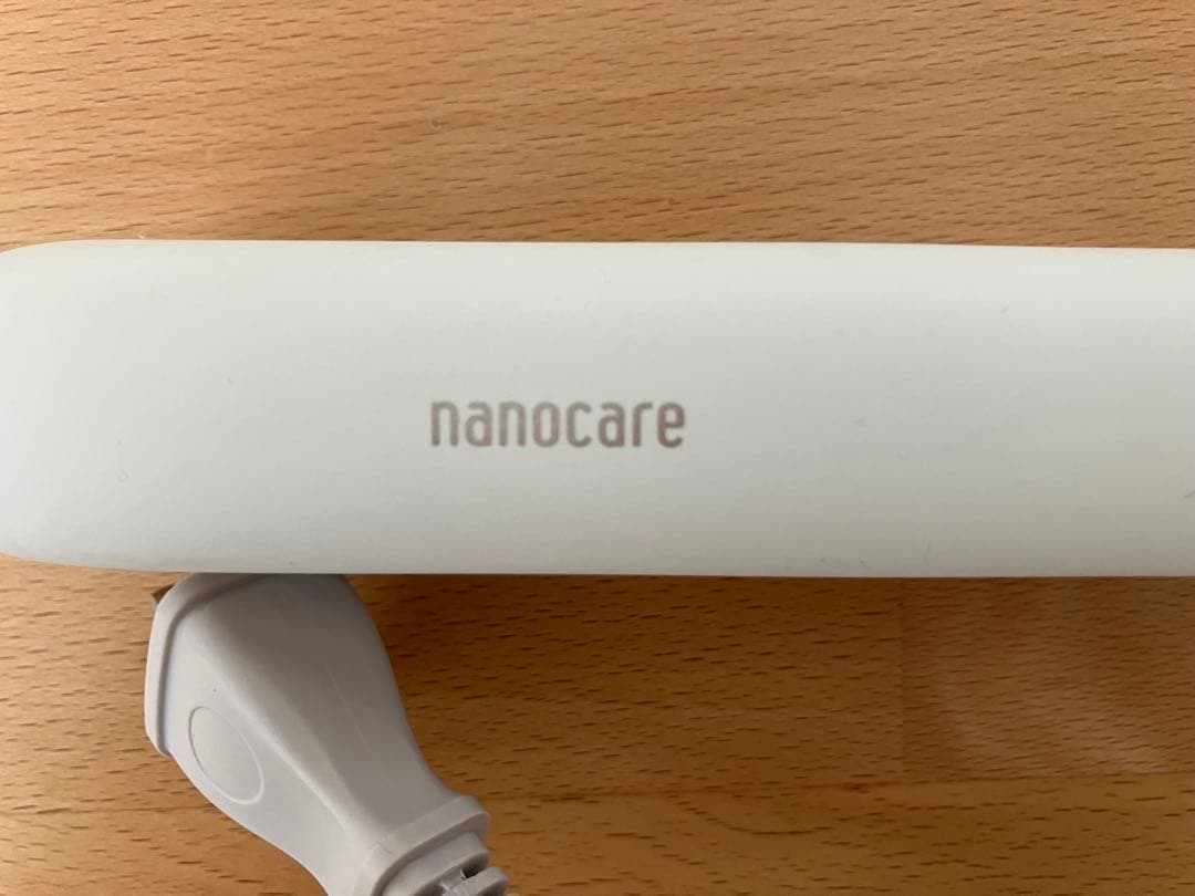nanocare ストレートヘアアイロン ホワイト　EH-HS0J