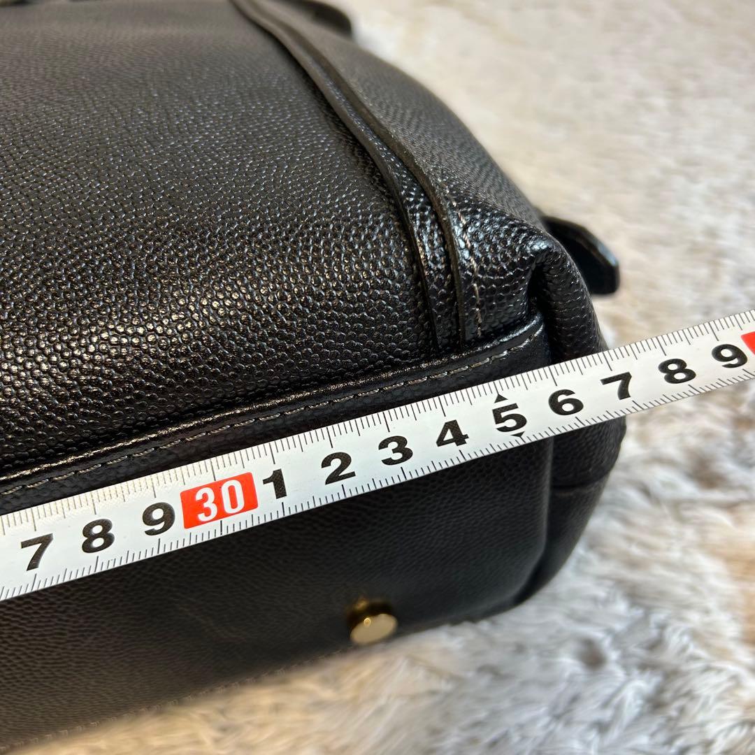 PAUL STUART ポール・スチュアート　ビジネスレザーバッグ　2way 黒