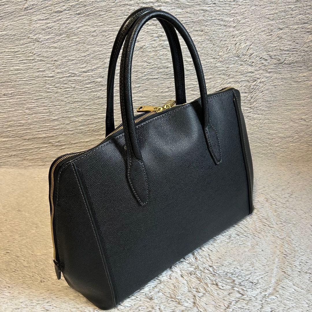 PAUL STUART ポール・スチュアート　ビジネスレザーバッグ　2way 黒