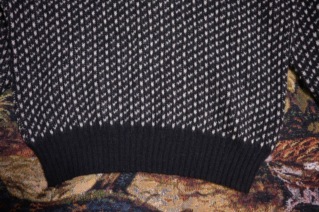 専用SPECIALs Black Birdseye Knit in Norway