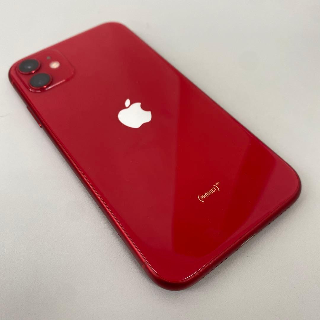 Apple iPhone 11 (PRODUCT Red) 本体