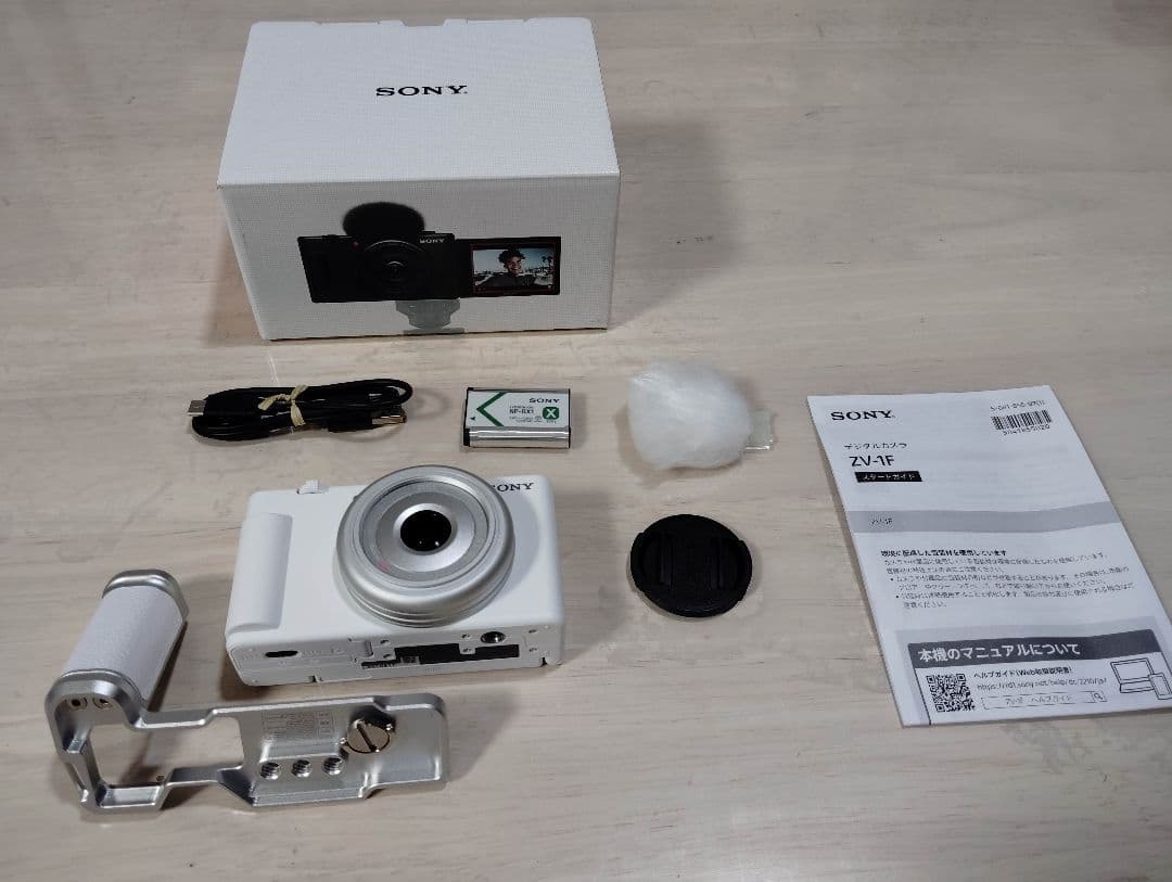 SONY VLOGCAM ZV-1F ケージ付き