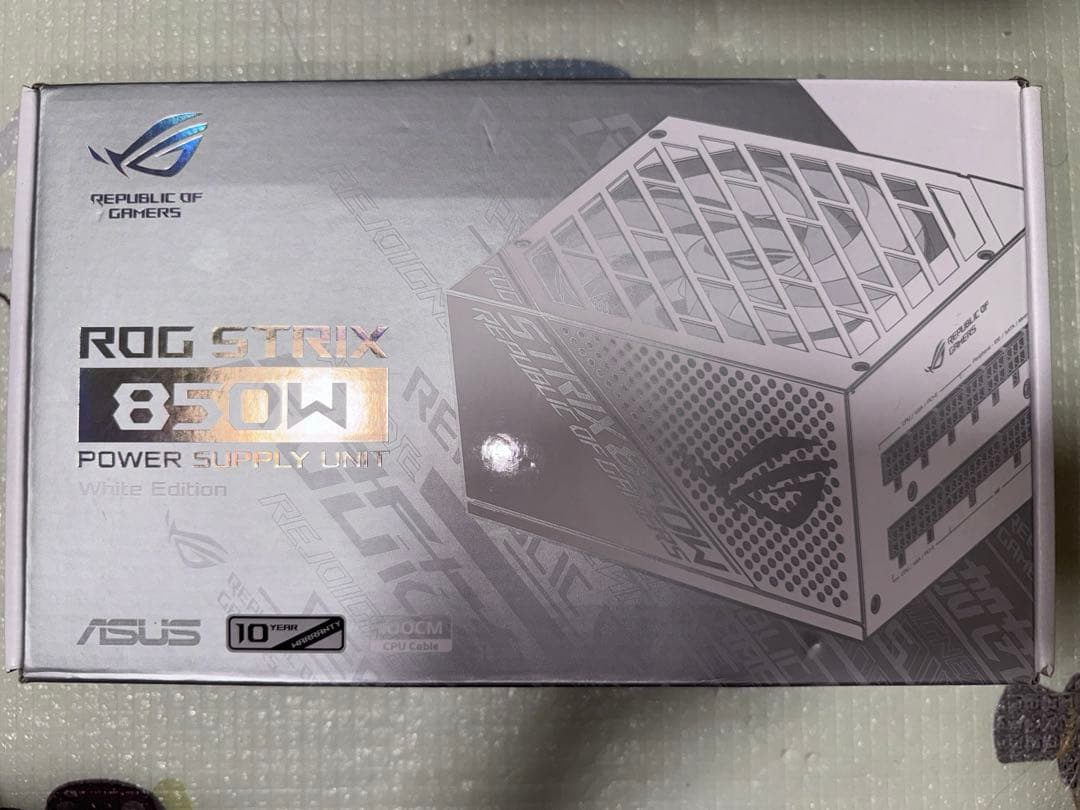 ROG STRIX 850W WHITE EDITION 電源ユニット