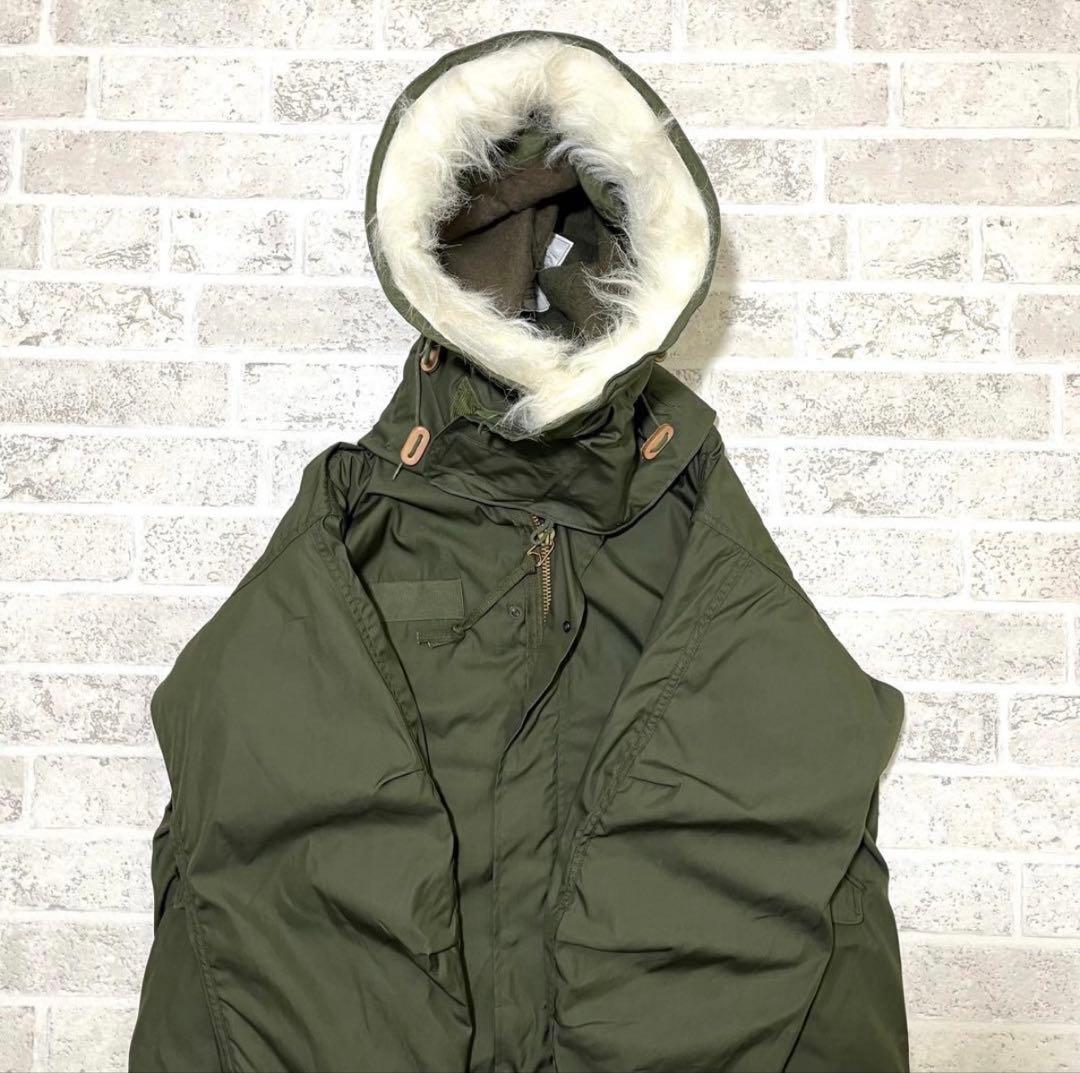 米軍実物 デッドストック M65 フィッシュテールパーカー S フルセット
