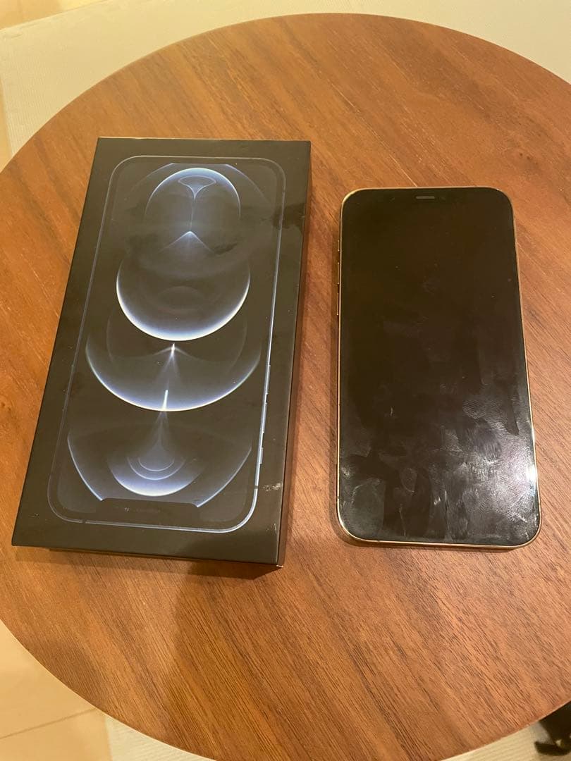 【美品】 Apple iPhone 12 Pro ゴールド 本体 256GB