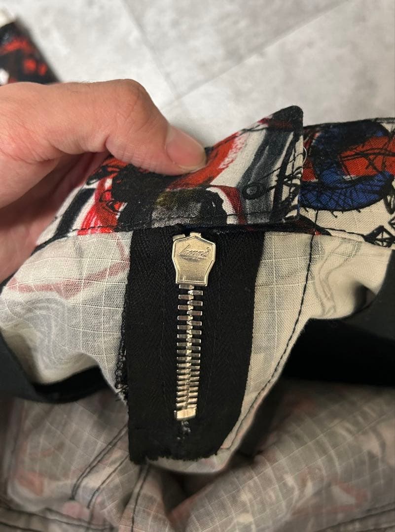 Balmain SS11 バイカー　サイドジップ　カーゴパンツ　36