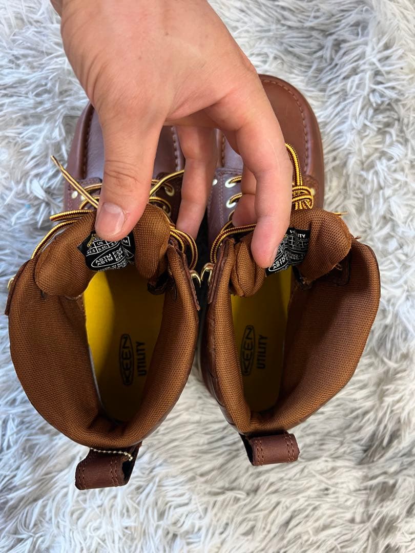 KEEN NOON ブラウンブーツ