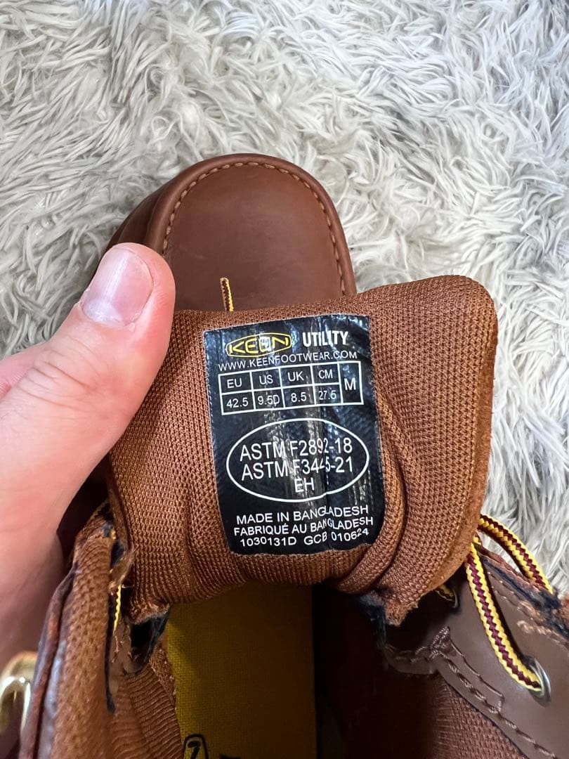 KEEN NOON ブラウンブーツ