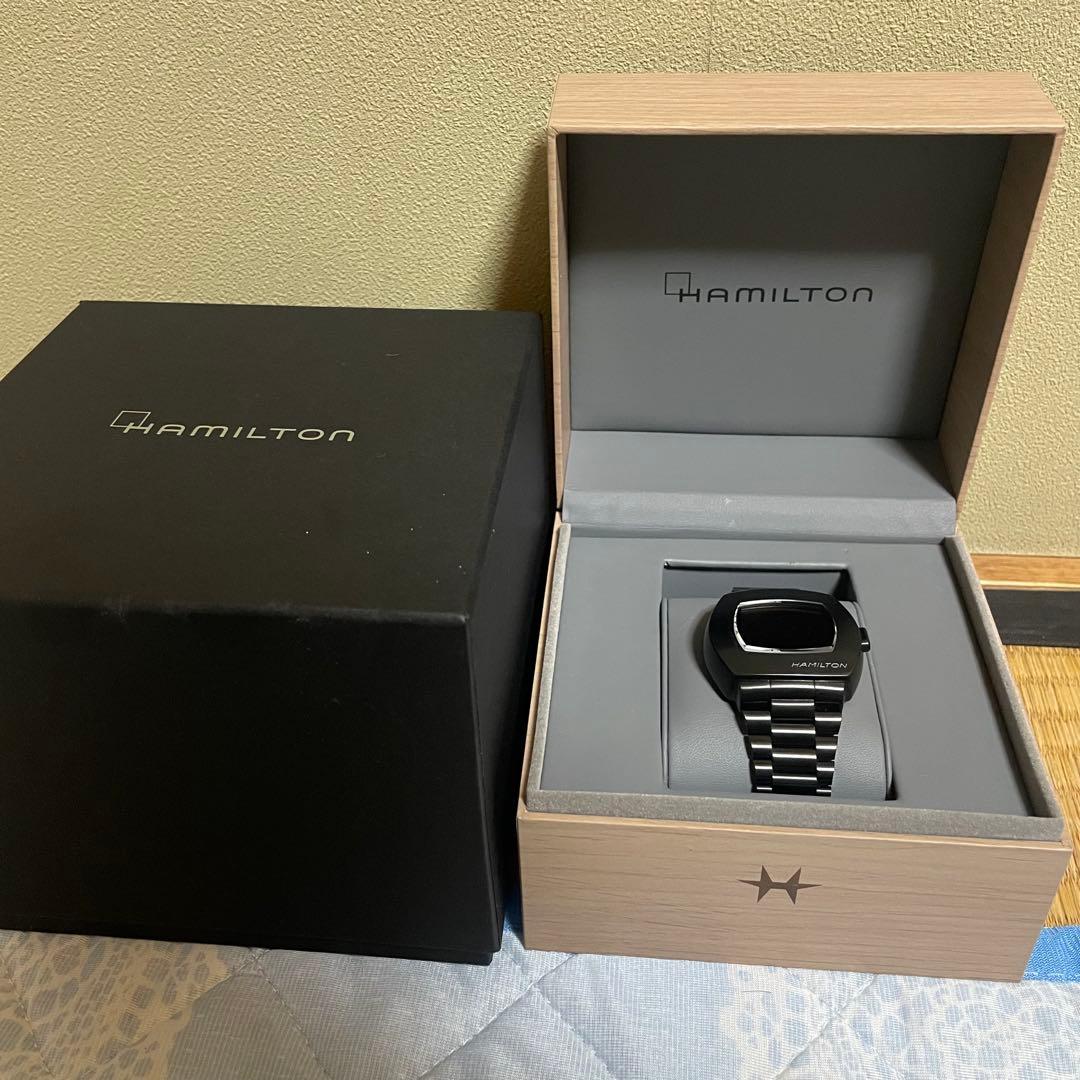 極美品　ハミルトン　PSR ブラック　箱付き　定価155000円