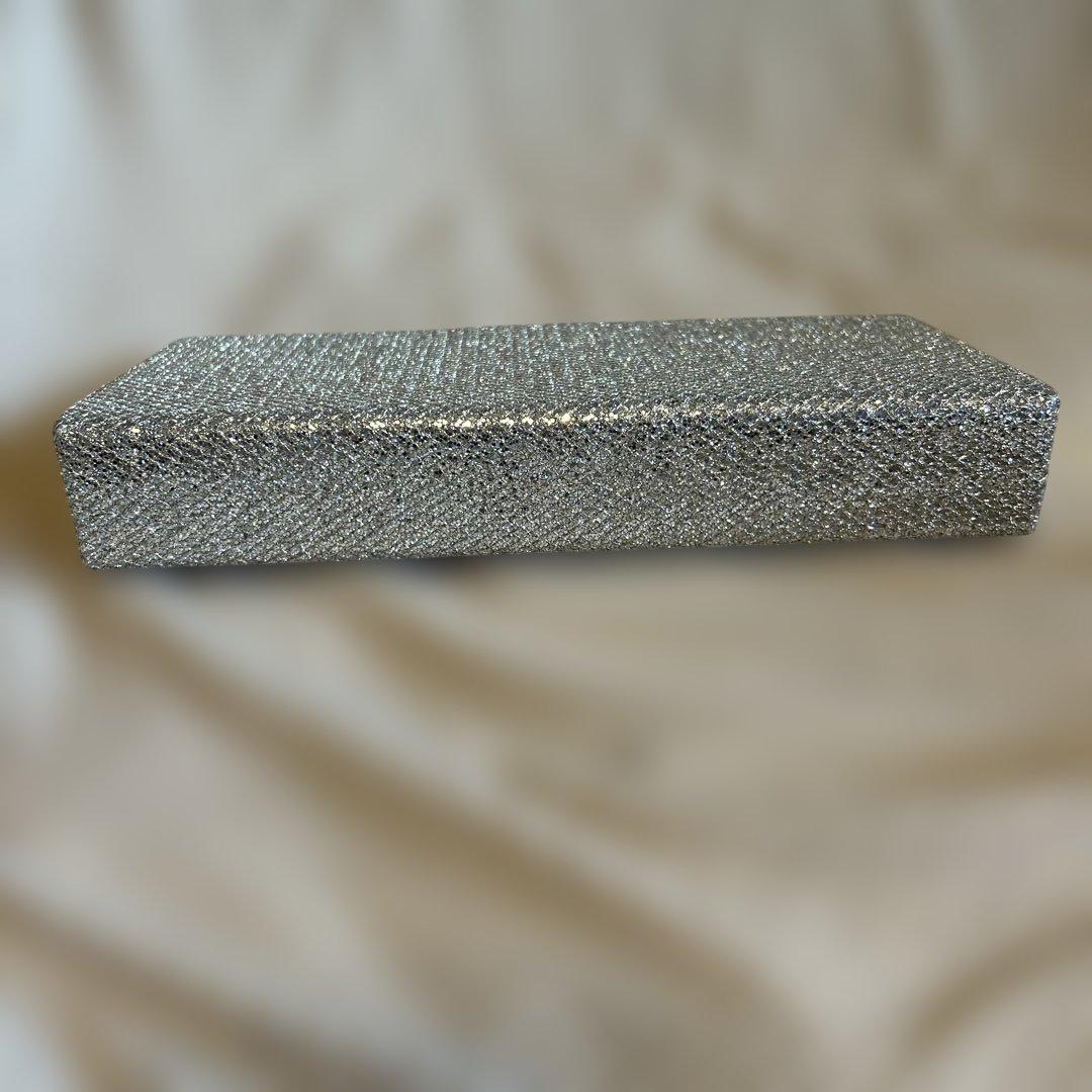 週末セール【希少/美品】JIMMY CHOOグリッター　クラッチバッグ