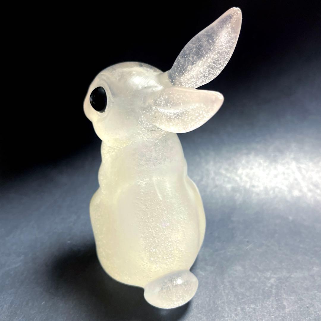 Daum ドーム　ウサギ　PETIT LAPIN　クリスタル　置物　フランス製