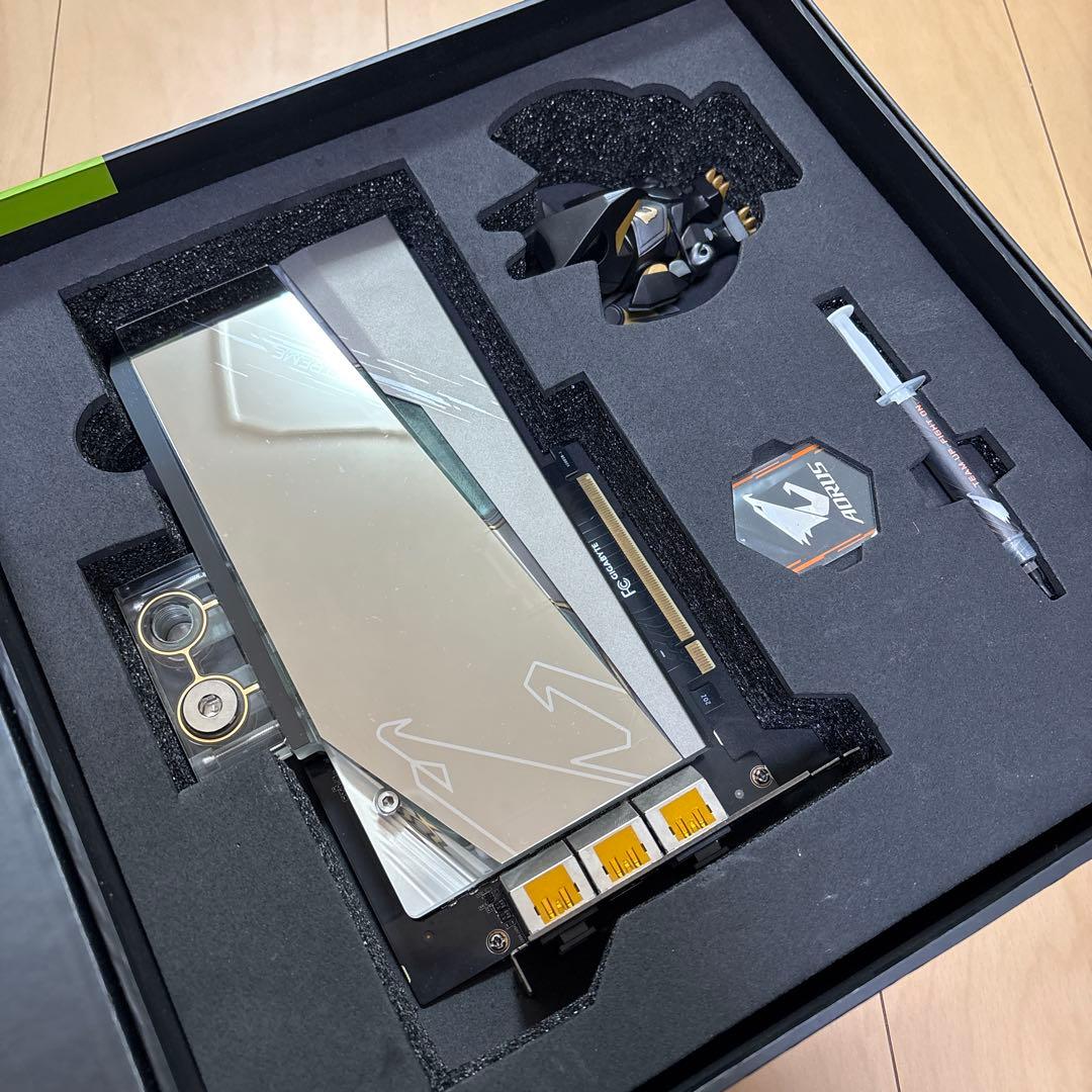 グラフィックボード・グラボ・ビデオカード RTX 3080 AORUS XTREME WATERFORCE WB 10G