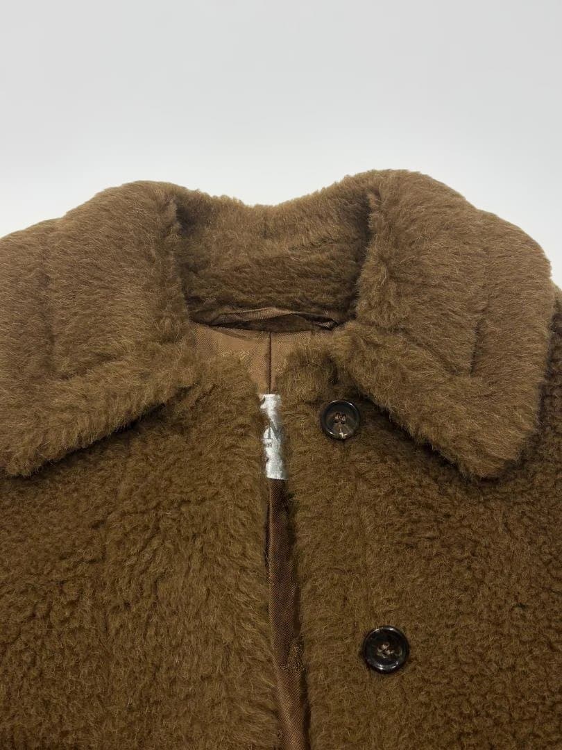☆美品☆MaxMara テディベア ファーコート マックスマーラ 34 ボア