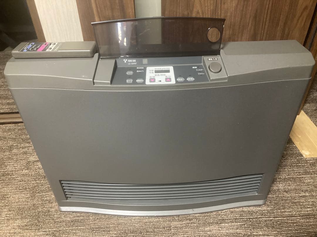 21畳用　大型大効率ガスファンヒーター　松下GS-5XW2T東京ガス　木造15畳