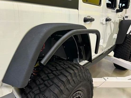 ラングラー JL ハイフェンダー用 32㎜径 自作 パイプフェンダー 塩ビ管