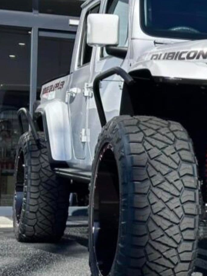 ラングラー JL ハイフェンダー用 32㎜径 自作 パイプフェンダー 塩ビ管