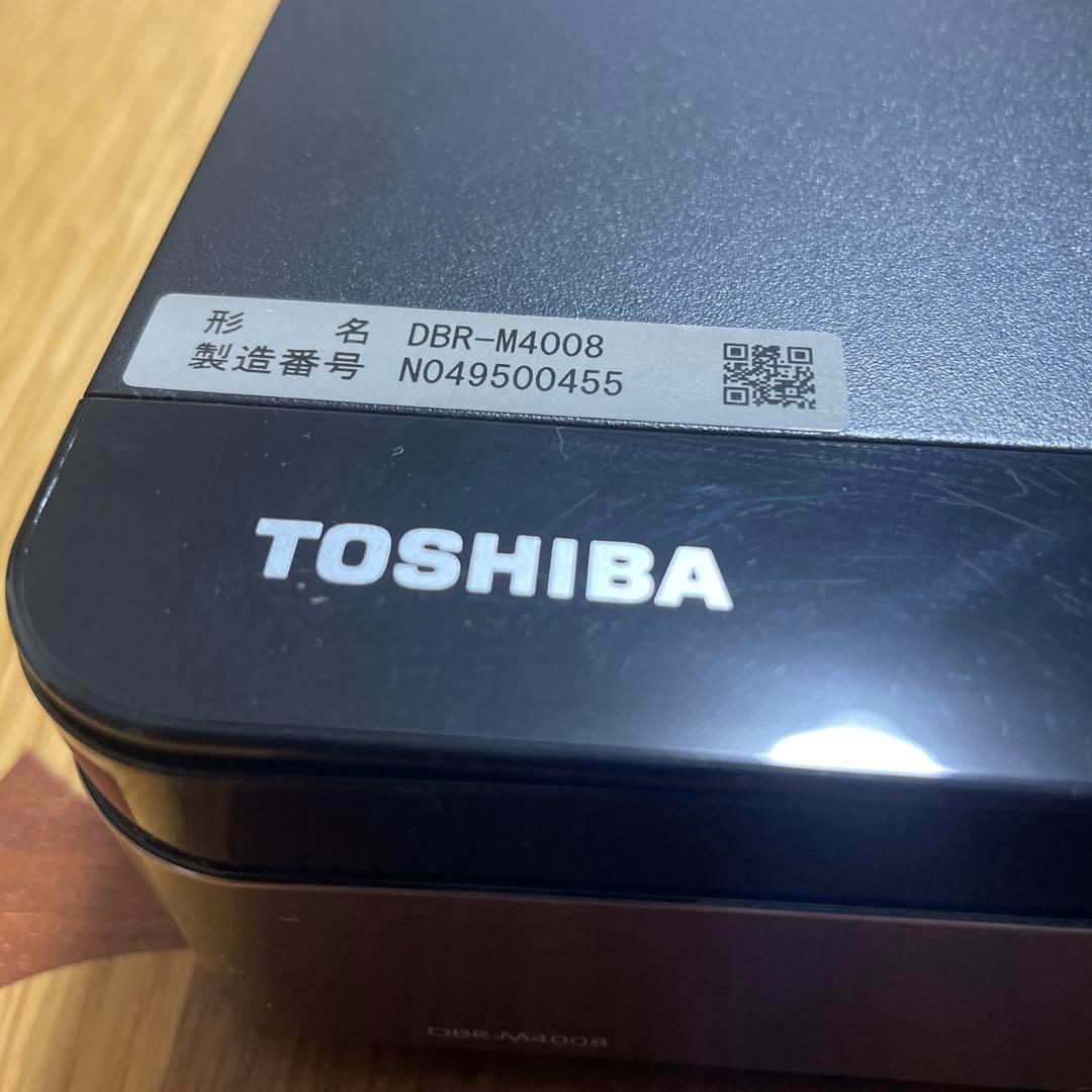 TOSHIBA DBR-M4008 ブルーレイレコーダー　ジャンク