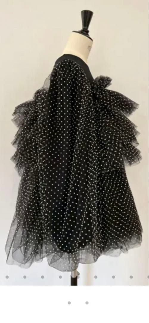 ロージーモンスター　チュールドット　tops