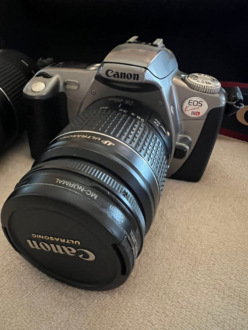 Canon Kiss Ⅲ L フィルムカメラ　望遠レンズ付き　75-300㎜