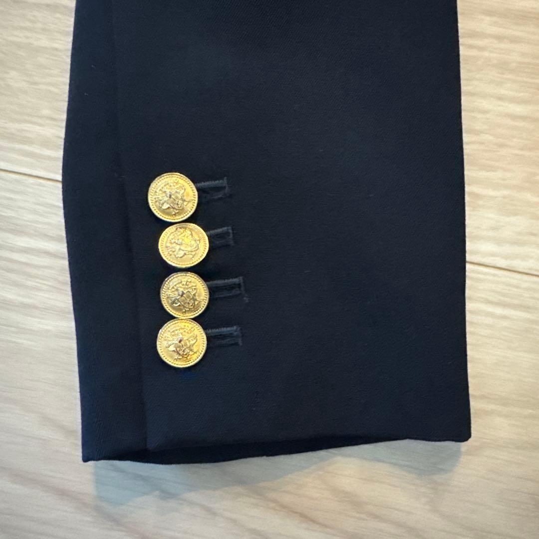 【macphee トゥモローランド】紺テーラードジャケット サイズ34