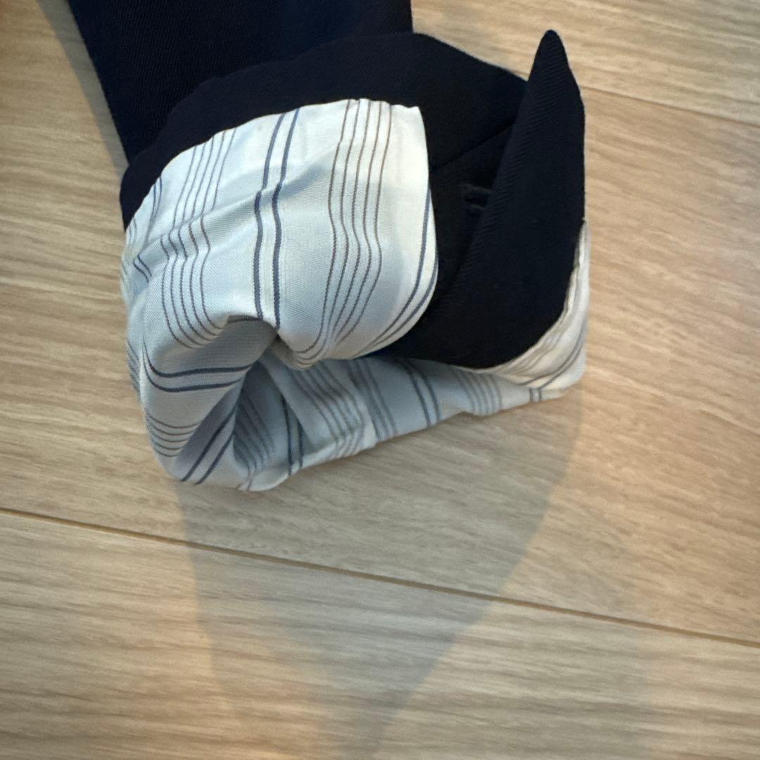 【macphee トゥモローランド】紺テーラードジャケット サイズ34