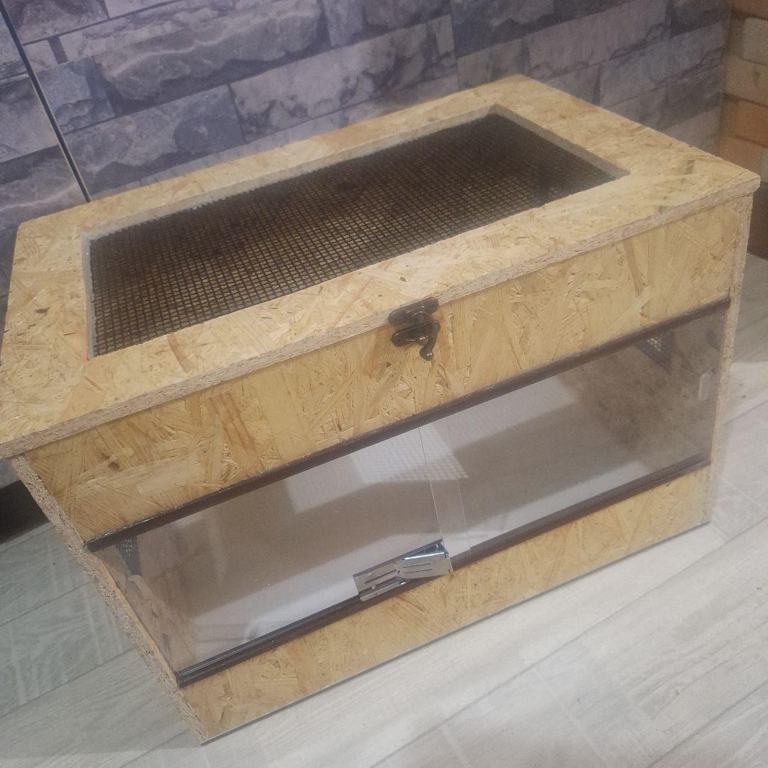 r　機能充実！OSB木製ケージ2個セット