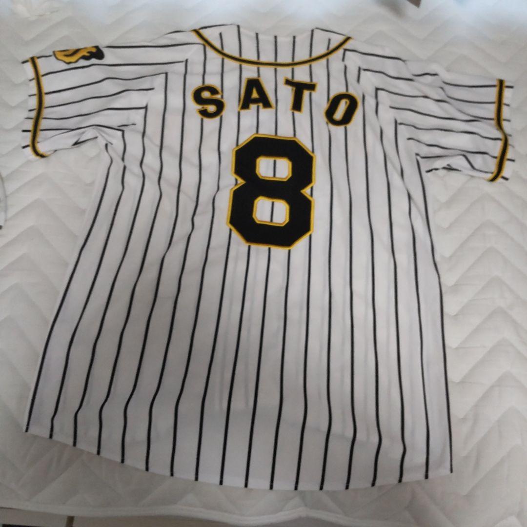 阪神タイガース 佐藤輝明選手 ルーキーyearホームユニフォーム Lサイズ